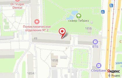 Центр обучения мастеров для салонов красоты CELEBRITYKZN Makeup & brow studio на улице Восстания на карте