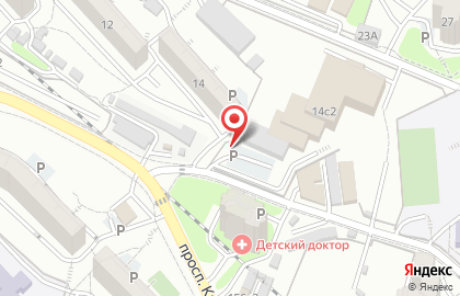 Автостоянка во Владивостоке на карте