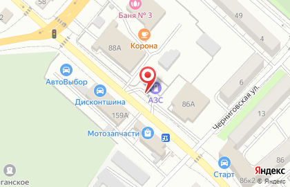 Риф в Оренбурге на карте