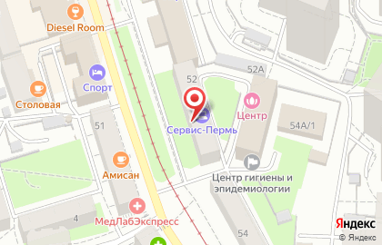 Рост-М в Свердловском районе на карте