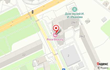Салон красоты Мята на улице Мира на карте