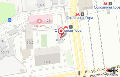 Ваш сантехник в Окружном проезде на карте
