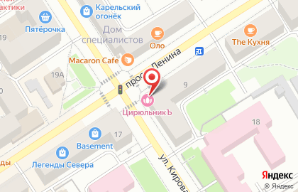 Магазин книг и канцелярских товаров Мир книг на проспекте Ленина на карте