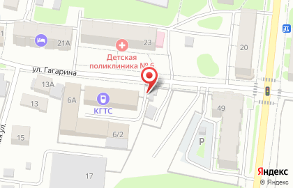 Торгово-производственная компания Теплоблок44 на улице Гагарина на карте