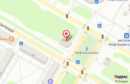 Продуктовый магазин в Уфе на карте