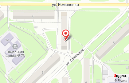 Супермаркет Магнит в Омске на карте