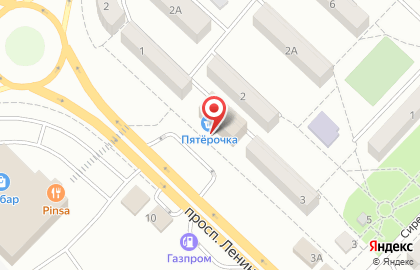 Ресторан японской и азиатской кухни Mybox на проспекте Ленина на карте
