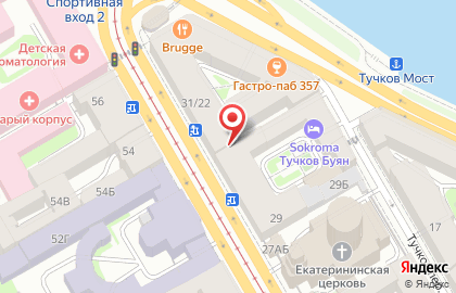 Автомобильная Федерация Санкт-петербурга и Ленинградской Области на карте