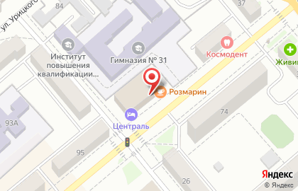 Ресторан Rozmarin на карте