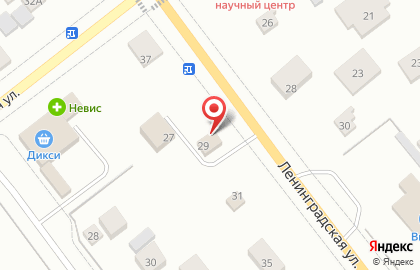 Магазин автозапчастей п. Песочное на карте