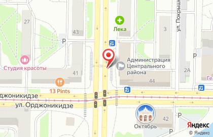 Магазин мяса и рыбы на проспекте Металлургов на карте