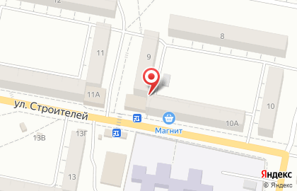Парикмахерская Светлана на улице Строителей на карте