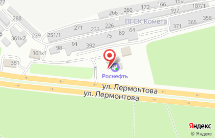 Роснефть-Ставрополье на улице Лермонтова на карте