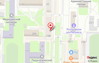 Магазин Прогресс на Советской улице на карте
