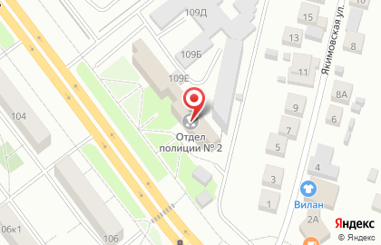 Отдел полиции №2 Управление МВД России по г. Чебоксары на карте
