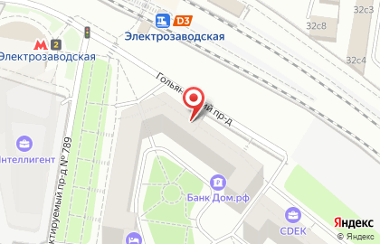 Ирис на Семёновской набережной на карте