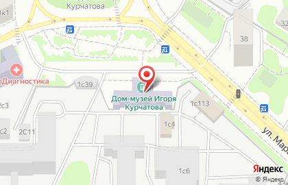 Национальный исследовательский центр Курчатовский институт на карте