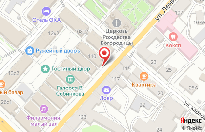 Магазин хлебобулочных изделий Покровский хлеб на улице Ленина на карте