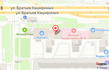 Сеть интерьерных салонов Акварель на улице Чайковского на карте