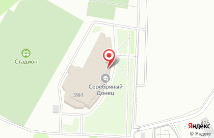 Ледовая арена Серебряный Донец на карте