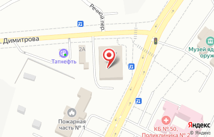 Магазин автозапчастей Nissan, магазин автозапчастей на улице Димитрова на карте