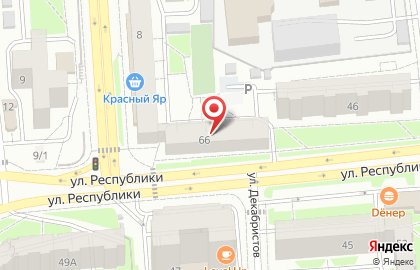 Страховая компания СберСтрахование в Железнодорожном районе на карте