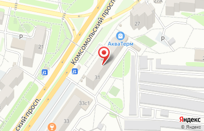 Ломбард-Экспресс на Комсомольском проспекте на карте