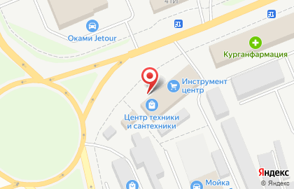 Киоск фастфудной продукции на улице Дзержинского на карте
