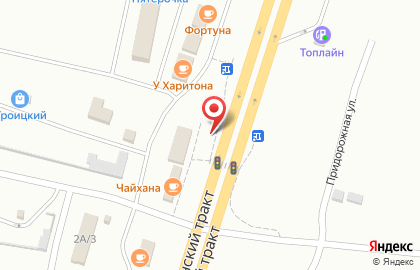 Магазин хлебобулочных изделий Хлебодар на Омской улице на карте