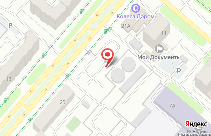 Автостоянка в Казани на карте