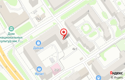 Торговая компания Технос на Площади Гарина-Михайловского на карте