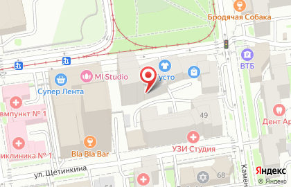 Интерьер-студия Парус на Депутатской улице на карте