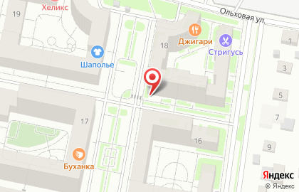 Магазин Food Mart на улице Пришвина на карте
