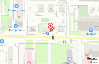 Спортивный центр Олимп на Сибирской улице на карте