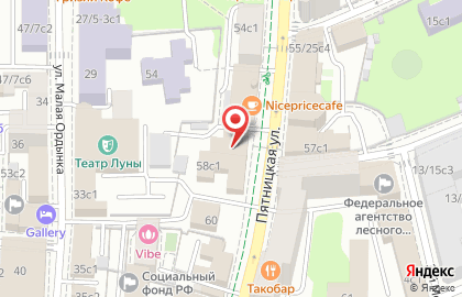 Торгово-производственная компания Sport Nagrady на Пятницкой улице на карте