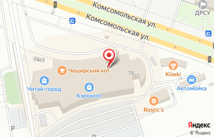 Магазин товаров для праздника Веселая затея в Центральном районе на карте