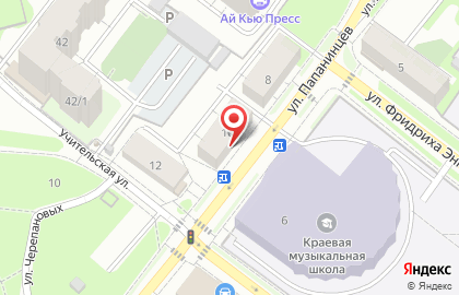 Аптека Планета Здоровья на улице Папанинцев на карте