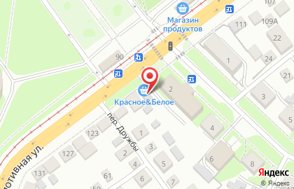 Магазин автотоваров Автоспектр в Железнодорожном районе на карте