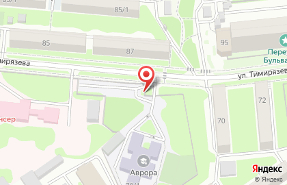 Автостоянка в Новосибирске на карте