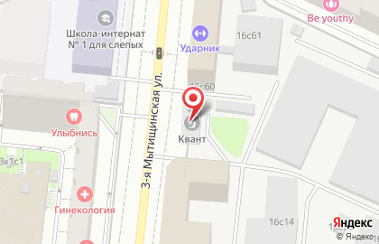 Банкомат Роскосмосбанк на метро Алексеевская на карте