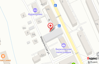 Столовая в Екатеринбурге на карте