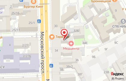 Кабинет массажиста на карте