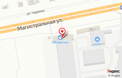 Супермаркет Пятёрочка в Москве на карте