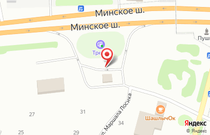 АЗС 332 км на карте
