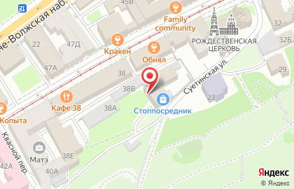 Юридическая компания Корпорация на Рождественской улице на карте