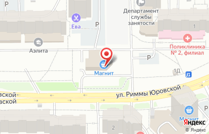 ТЦ Рио в Кирове на карте