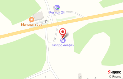 Газпромнефть в Красноярске на карте