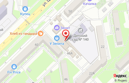 Файтер на улице Циолковского на карте