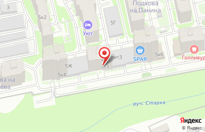 Лизинговая компания ВЭБ-лизинг на улице Бориса Панина на карте