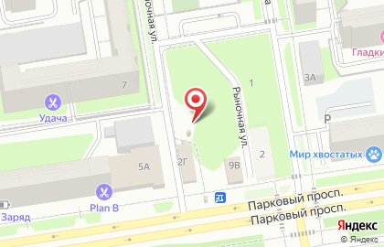 Сеть водоматов Серебряное озеро на Парковом проспекте на карте